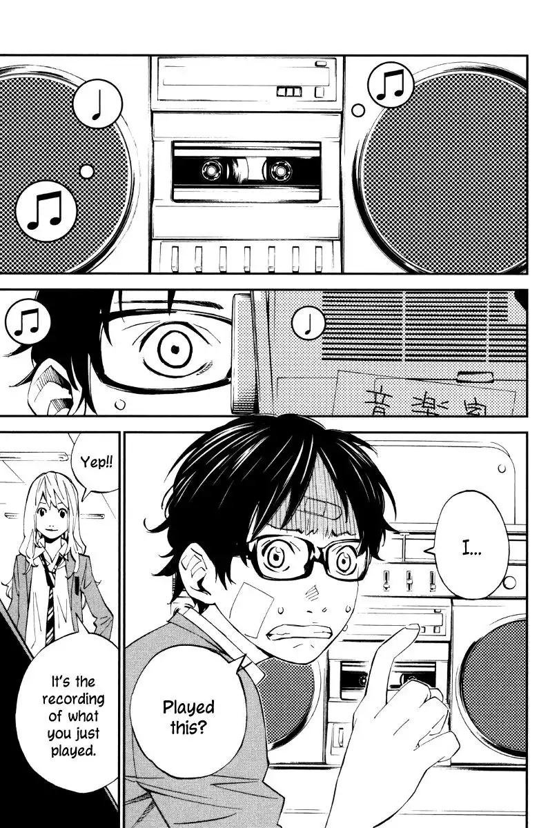 Shigatsu wa Kimi no Uso Chapter 9 14